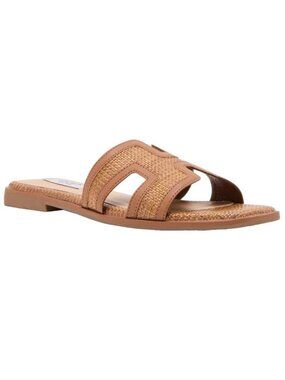 Steven by Steve Madden "Eadie O" sandal, featuring a textured strap 7.5